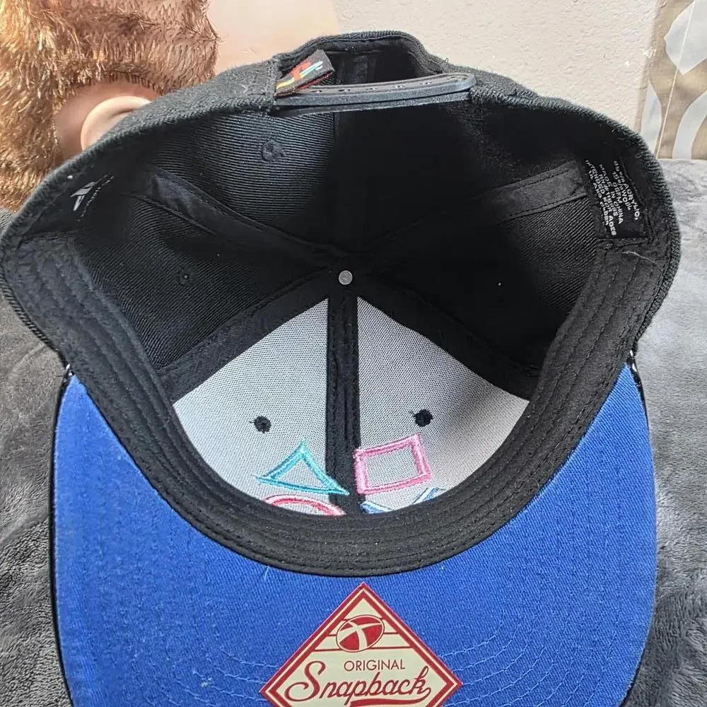 Playstation Hat 2017 Snapback Hat Black